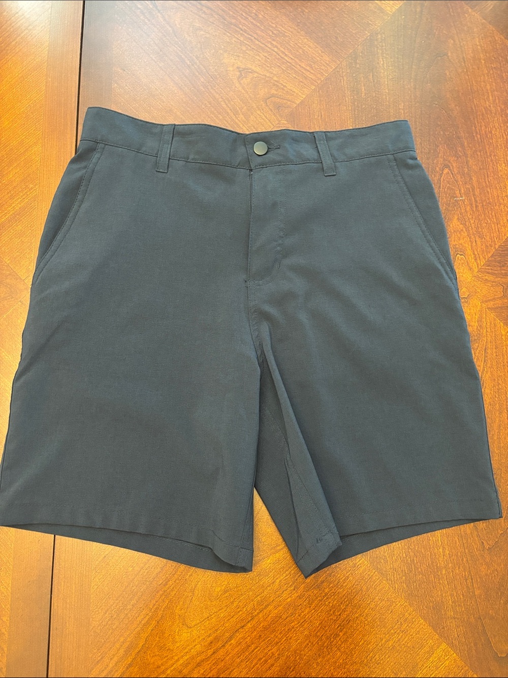 Panama Jack Men's Black Flat-Front Shorts